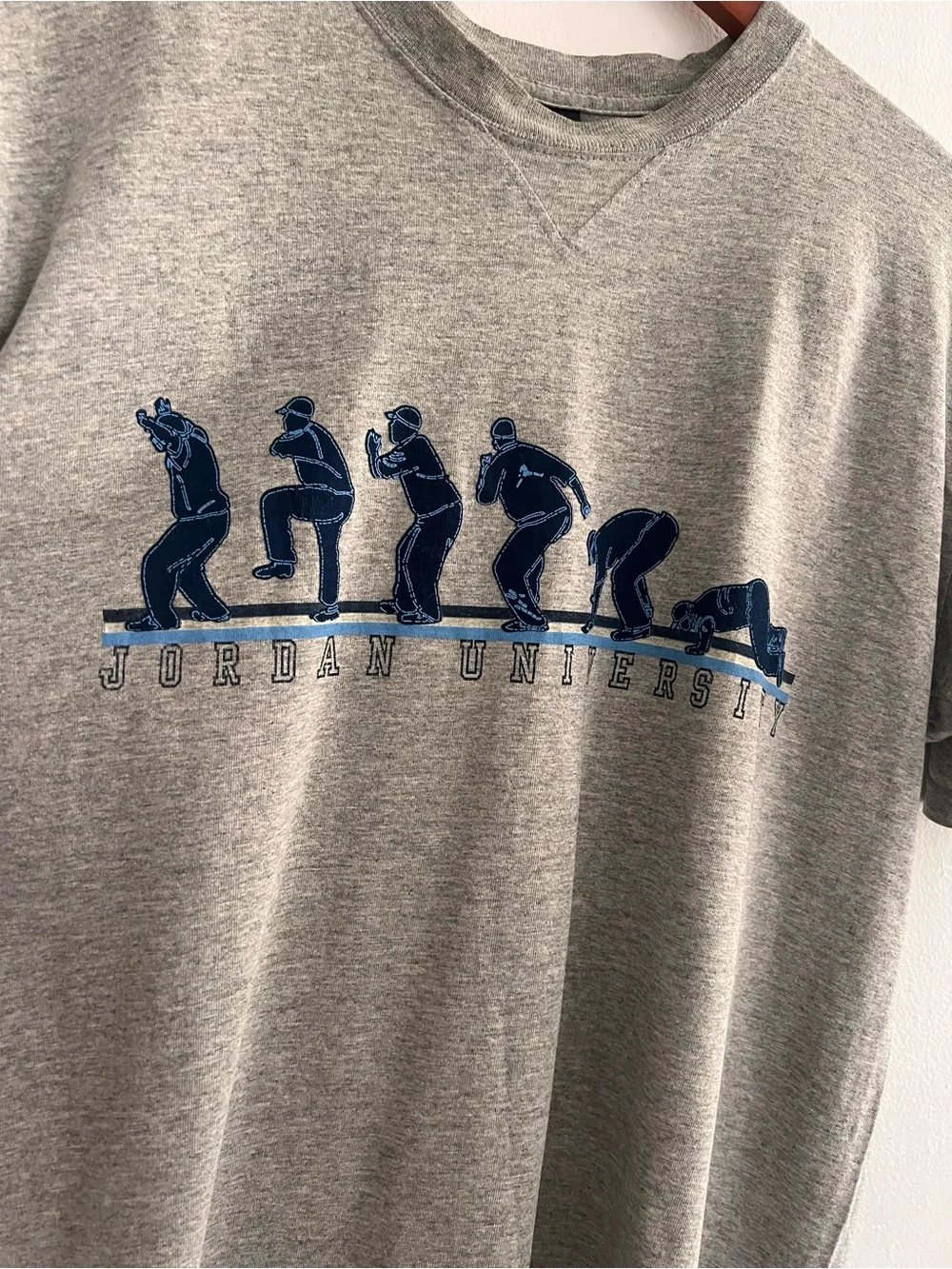 Vintage Nike Air Jordan University T-shirt Stitched Graphic Men’s Medium RARE